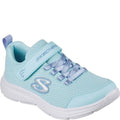 Front - Skechers Girls Wavy Lites Blissfully Free Trainers