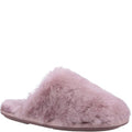 Front - Cotswold Womens/Ladies Salperton Sheepskin Lined Slippers