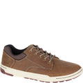 Front - CAT Lifestyle Mens Colfax Leather Trainers