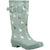 Front - Cotswold Childrens/Kids Farmyard Alpaca Wellington Boots