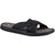 Front - Hush Puppies Mens Nile Crossover Leather Sandals