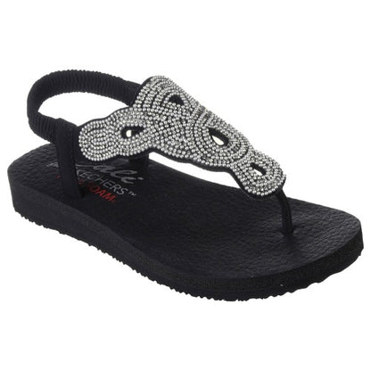 Front - Skechers Womens/Ladies Meditation Sandals