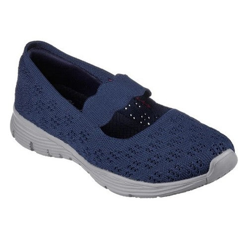 Front - Skechers Womens/Ladies Seager Simple Things Shoes
