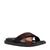 Front - Base London Mens Oracle Waxy Leather Sandals