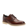 Front - Base London Mens Sully Leather Brogues