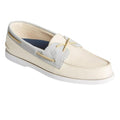 Front - Sperry Mens Seacycled Bahama II Suede Trainers