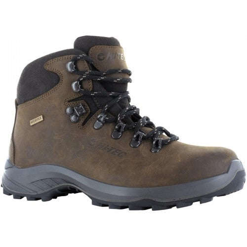 Front - Hi-Tec Womens/Ladies Ravine Lite Grain Leather Boots