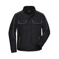 Front - James and Nicholson Adults Unisex Workwear Softshell Jacket