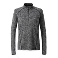 Front - James and Nicholson Womens/Ladies Long Sleeve Sports Top