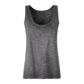 Front - James and Nicholson Womens/Ladies Slub Top
