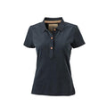 Front - James and Nicholson Womens/Ladies Vintage Polo