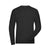 Front - James and Nicholson Mens Organic Cotton Long Sleeve Sweater