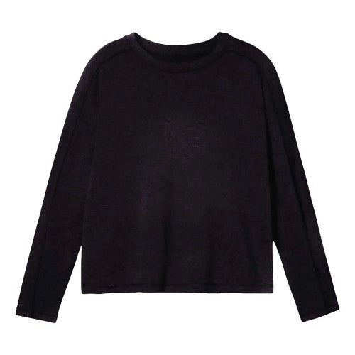 Front - Girlfriend Collective Womens/Ladies Reset Fitted Long-Sleeved T-Shirt