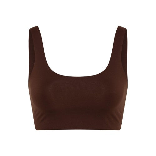 Front - Girlfriend Collective Womens/Ladies Scoop Neck Bralette