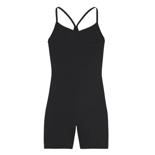 Front - Girlfriend Collective Womens/Ladies Barre V Neck Unitard
