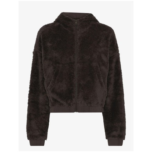 Front - Girlfriend Collective Womens/Ladies Fleece Recycled Bomber Jacket