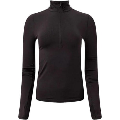 Front - Girlfriend Collective Womens/Ladies Reset Mock Neck Extra Long Fleece Jacket