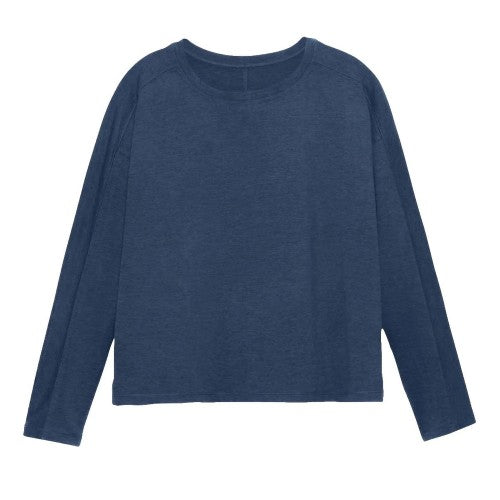 Front - Girlfriend Collective Womens/Ladies Reset Long-Sleeved T-Shirt