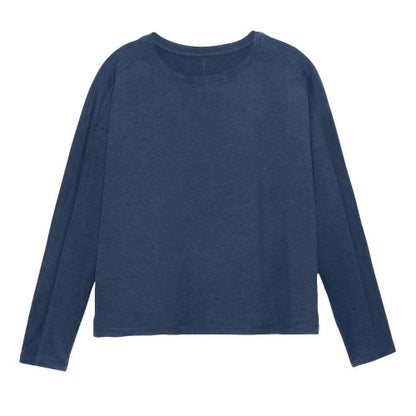 Front - Girlfriend Collective Womens/Ladies Reset Long-Sleeved T-Shirt