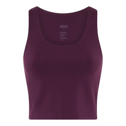 Front - Girlfriend Collective Womens/Ladies Luxe Scoop Neck Tank Top