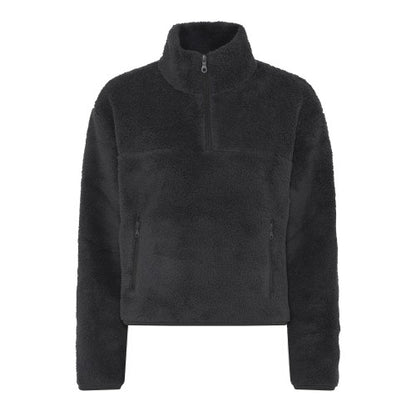 Front - Girlfriend Collective Womens/Ladies Recycled Half Zip Fleece Jacket