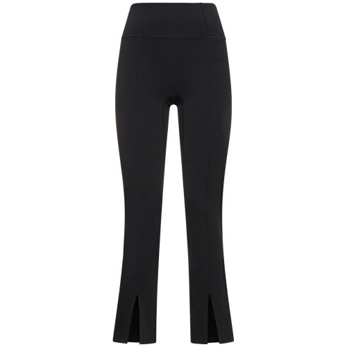 Front - Girlfriend Collective Womens/Ladies Luxe Split Hem Leggings