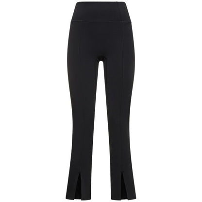 Front - Girlfriend Collective Womens/Ladies Luxe Split Hem Leggings