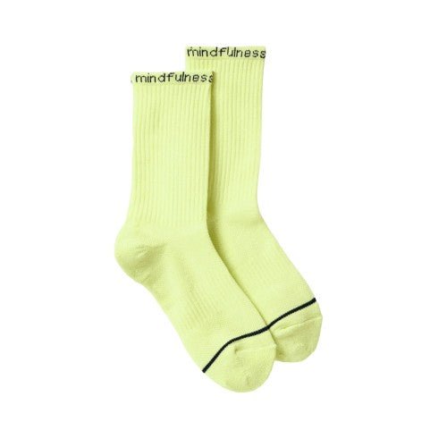 Front - Girlfriend Collective Womens/Ladies Mindfulness Crew Socks