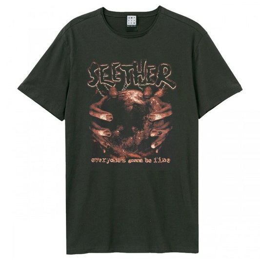 Front - Amplified Unisex Adult Gonna Be Fine Seether T-Shirt