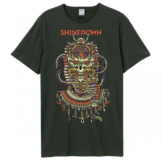 Front - Amplified Unisex Adult Skull Shinedown T-Shirt
