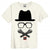 Front - Amplified Unisex Adult 2 Mics Run DMC T-Shirt