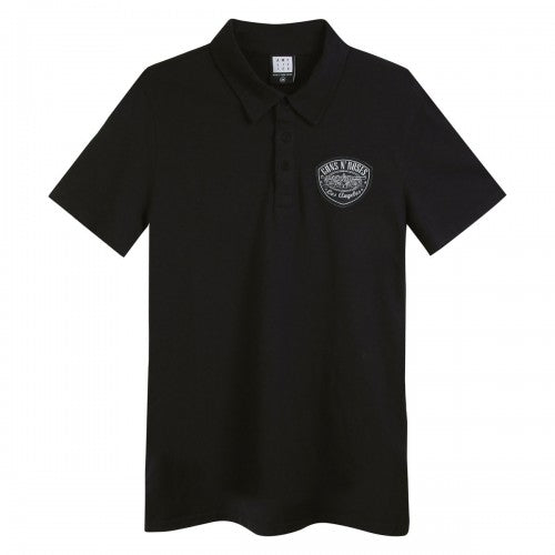Front - Amplified Unisex Adult Paradise City Guns N Roses Polo Shirt