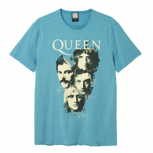 Front - Amplified Unisex Adult Autographs Queen T-Shirt