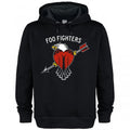 Front - Amplified Unisex Adult Eagle Tattoo Foo Fighters Hoodie