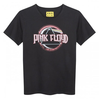 Front - Amplified Childrens/Kids On The Run Pink Floyd T-Shirt