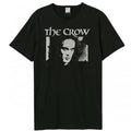 Front - Amplified Mens Face The Crow Halloween T-Shirt