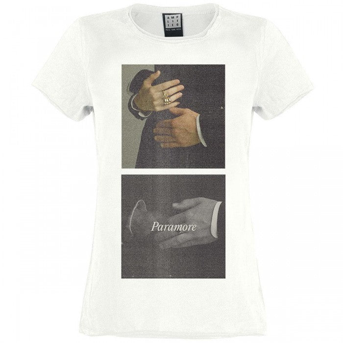 Front - Amplified Womens/Ladies Embrace Paramore T-Shirt