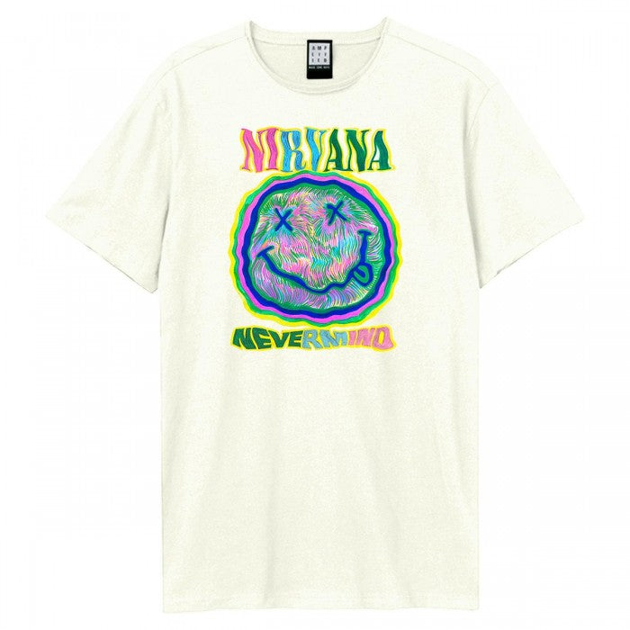 Front - Amplified Unisex Adult Nevermind Nirvana T-Shirt