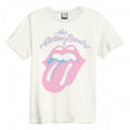 Front - Amplified Unisex Adult Washed Out The Rolling Stones T-Shirt