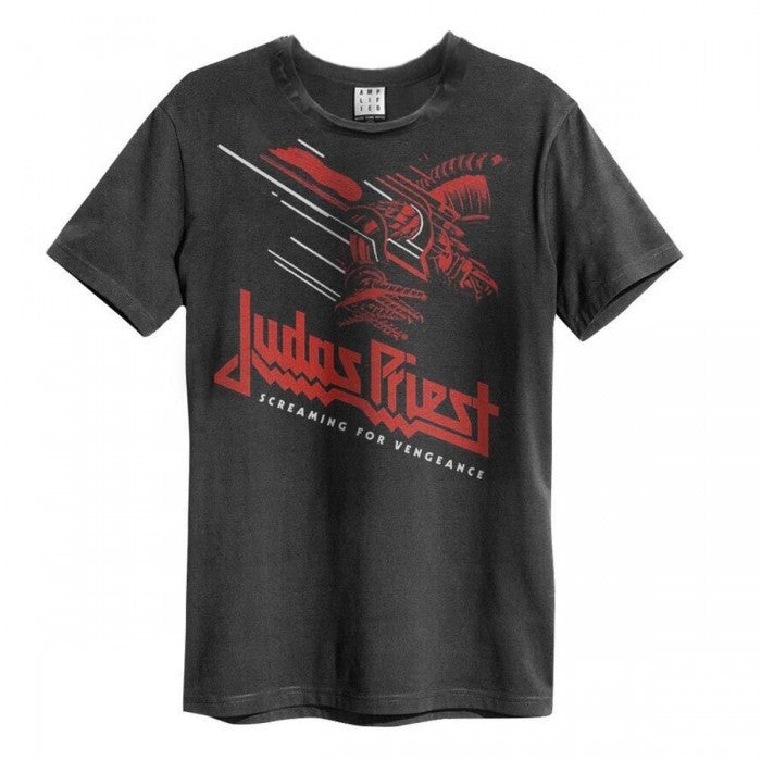 Front - Amplified Unisex Adult Screaming For Vengeance Judas Priest T-Shirt