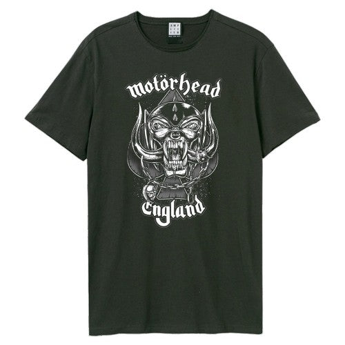 Front - Amplified Unisex Adult England Pt2 Motorhead T-Shirt