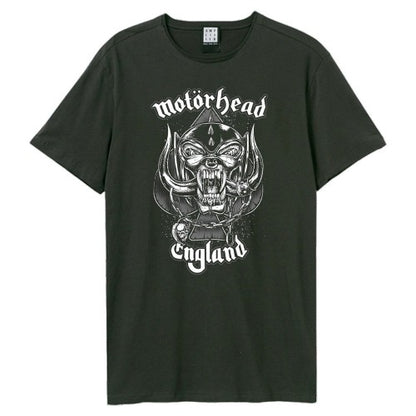Front - Amplified Unisex Adult England Pt2 Motorhead T-Shirt
