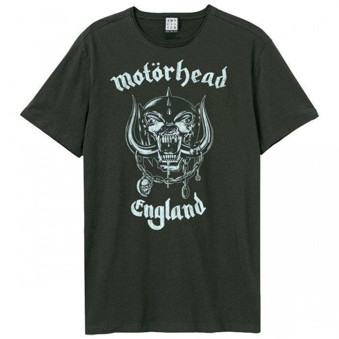 Front - Amplified Unisex Adult England Motorhead T-Shirt