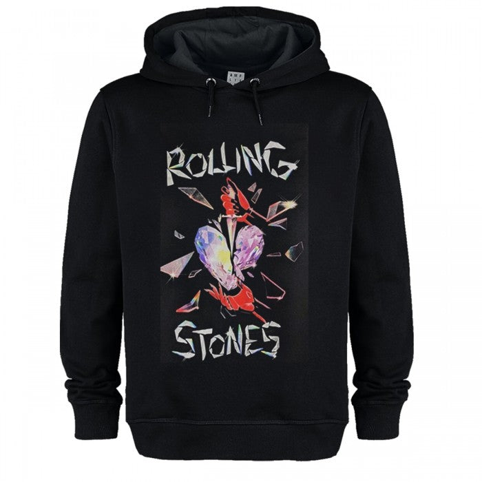 Front - Amplified Unisex Adult Hackney Diamonds The Rolling Stones Hoodie