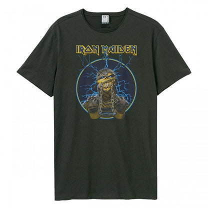Front - Amplified Unisex Adult Mummy Iron Maiden T-Shirt