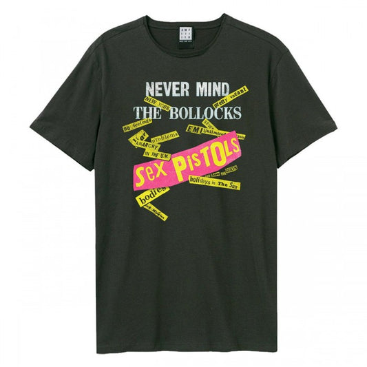 Front - Amplified Unisex Adult Never Mind The Bollocks Sex Pistols T-Shirt