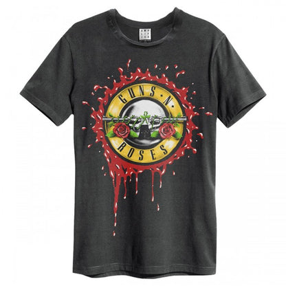 Front - Amplified Unisex Adult Bloody Bullet Guns N Roses T-Shirt