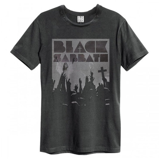 Front - Amplified Unisex Adult Victory Black Sabbath T-Shirt