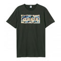 Front - Amplified Unisex Adult Camo Oasis Logo T-Shirt