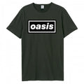 Front - Oasis Unisex Adult Logo T-Shirt